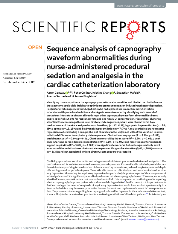 (PDF) Sequence analysis of capnography waveform abnormalities during ...