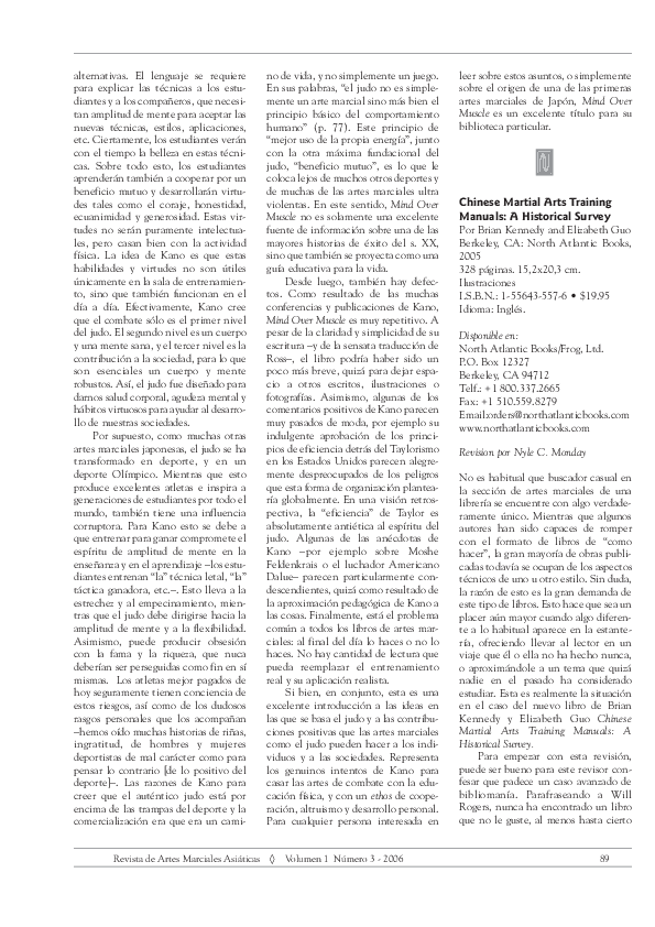 (PDF) Chinese Martial Arts Training Manuals A Historical Survey Nyle