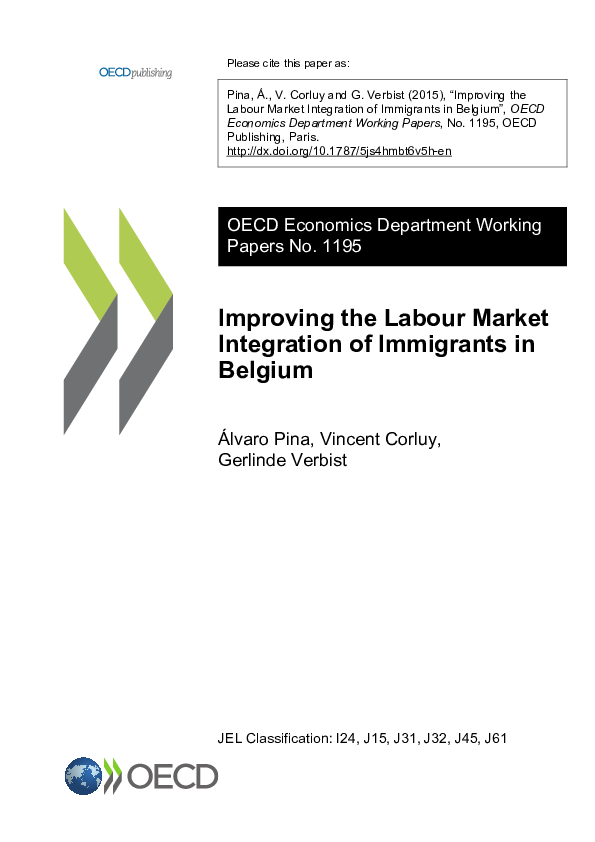 (PDF) Improving the Labour Market Integration of Immigrants in Belgium