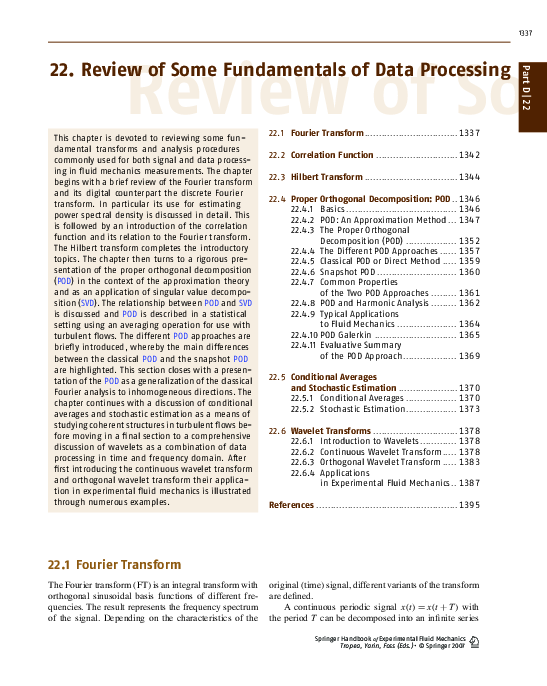 (PDF) Review of Some Fundamentals of Data Processing