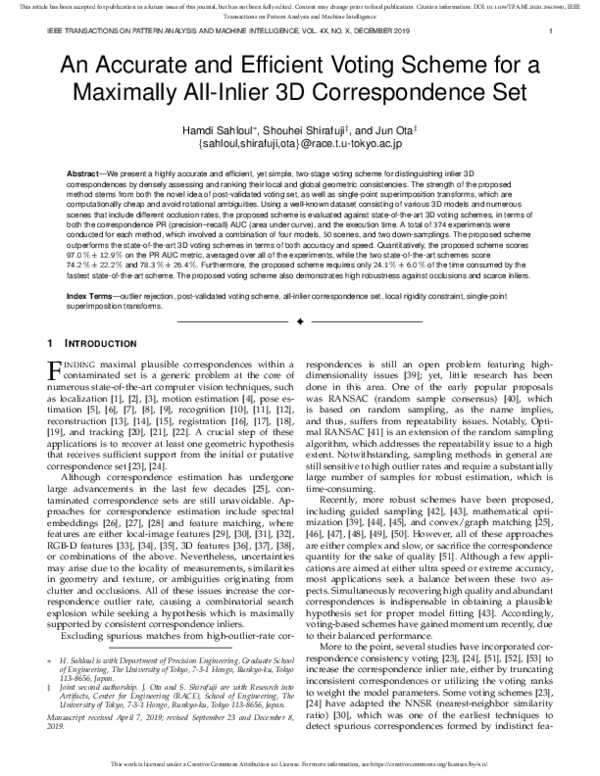 (PDF) An Accurate and Efficient Voting Scheme for a Maximally All ...