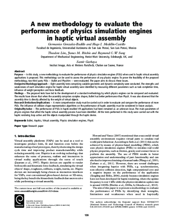 (PDF) A new methodology to evaluate the performance of physics ...