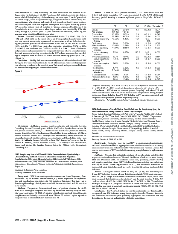 (PDF) 2353. Respiratory Syncytial Virus (RSV) in Preterm Infants ...