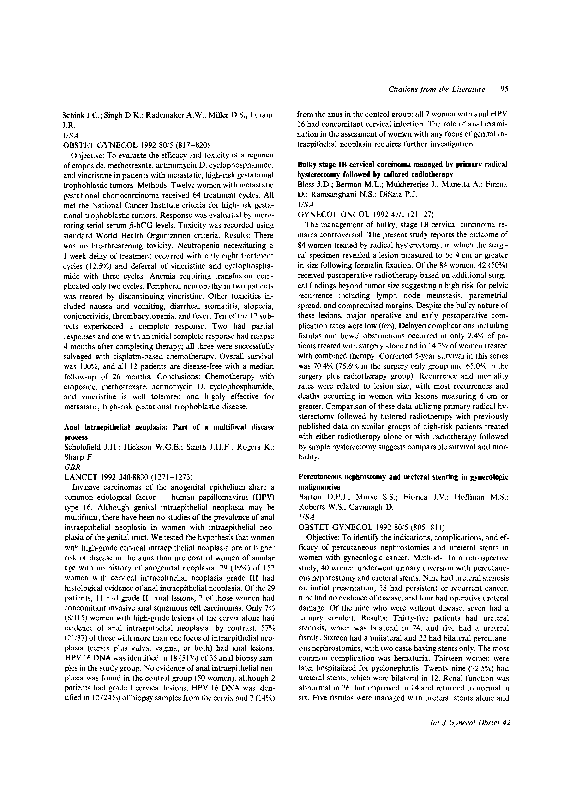 (PDF) Anal intraepithelial neoplasia: part of a multifocal disease ...