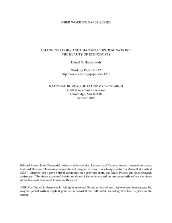 Beauty discrimination essay 08 picture