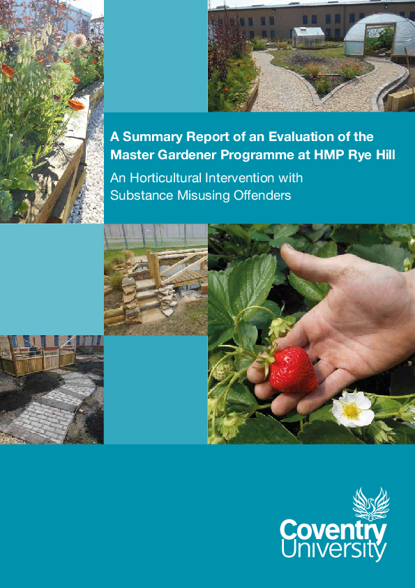 (PDF) An Evaluation of the Master Gardener Programme at HMP Rye Hill ...