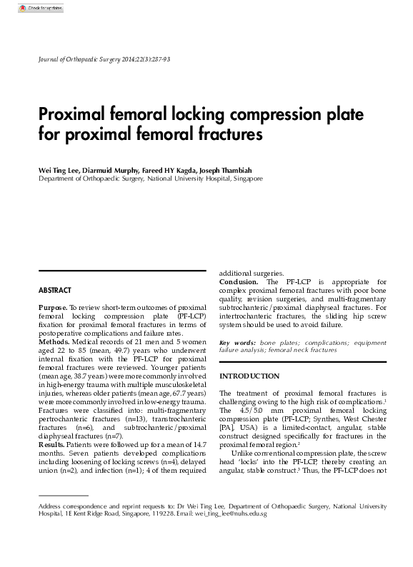 (PDF) Proximal femoral locking compression plate for proximal femoral ...