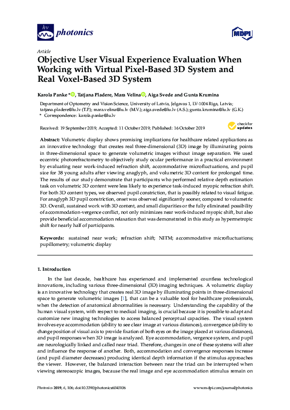 (PDF) Objective User Visual Experience Evaluation When Working with ...