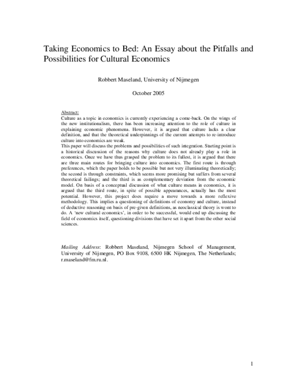 Economics thesis statement image