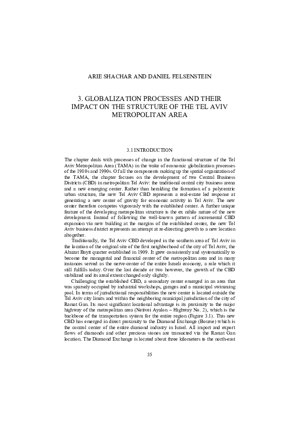 (PDF) 3. Globalization Processes and Their Impact on the Structure of ...