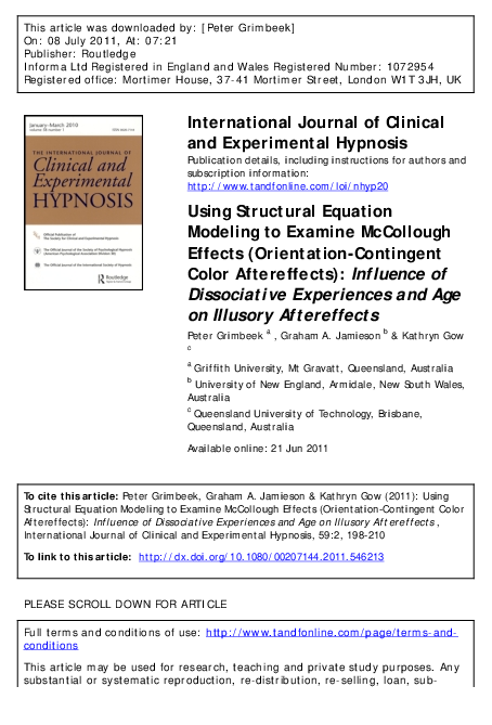 (PDF) Using Structural Equation Modeling to Examine Group Differences ...