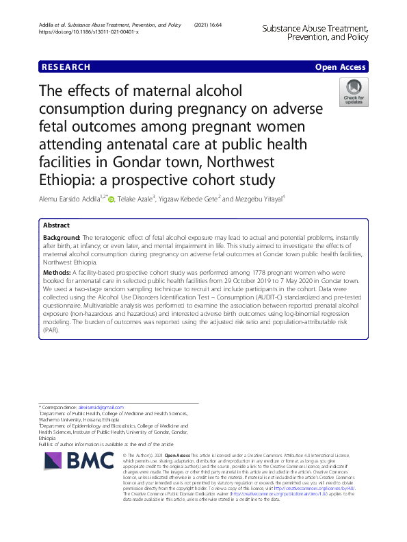 Alcohol and pregnancy: MedlinePlus Medical Encyclopedia