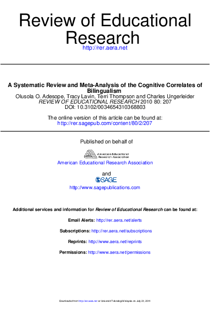 (PDF) A systematic review and meta-analysis of cognitive-behavioural ...