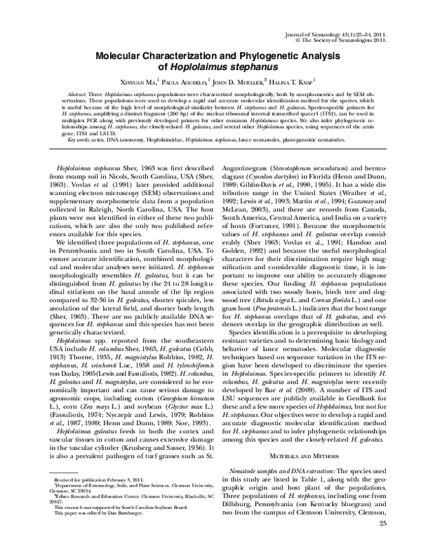 (PDF) Molecular Characterization and Phylogenetic Analysis of VP1 of ...