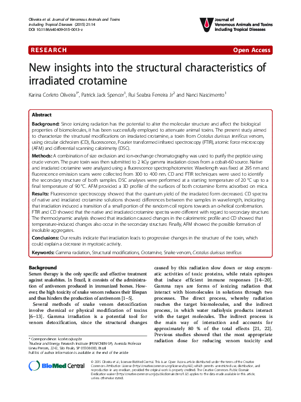 (PDF) New insights into the structural characteristics and functional ...