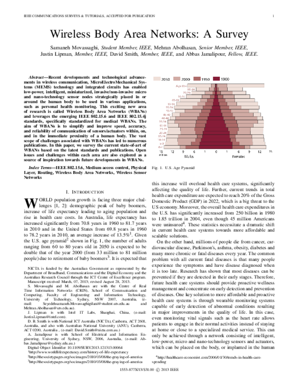 (PDF) Wireless Body Area Networks: A Survey