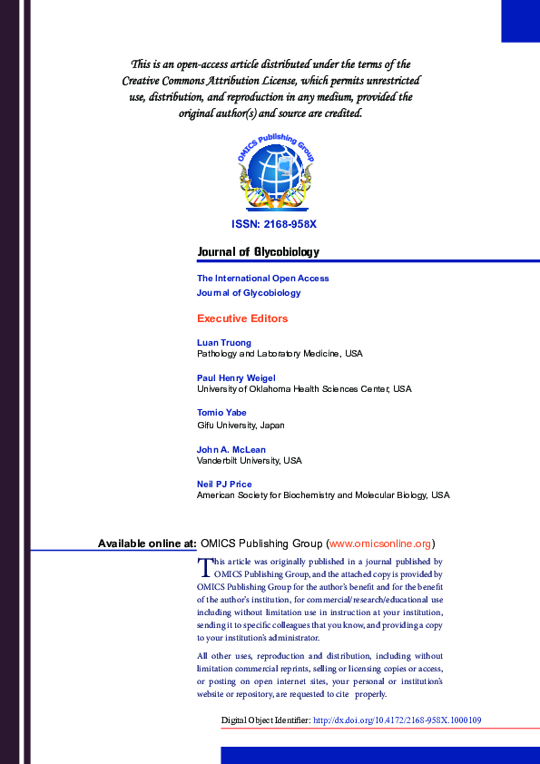 (PDF) Alterations of Heparan Sulfate Proteoglycans in Cancer Iván