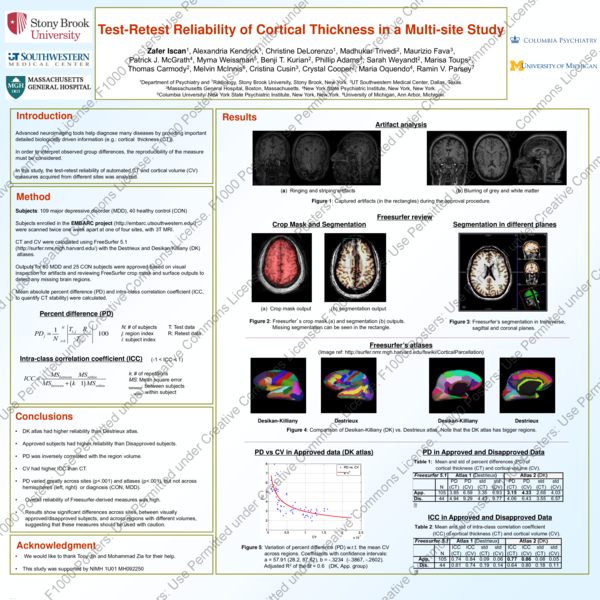 (PDF) Test-retest reliability of cortical thickness in a multi-site study