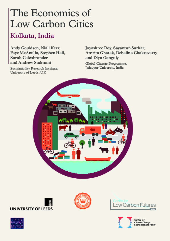 (PDF) The Economics of Low Carbon Cities: Kolkata, India