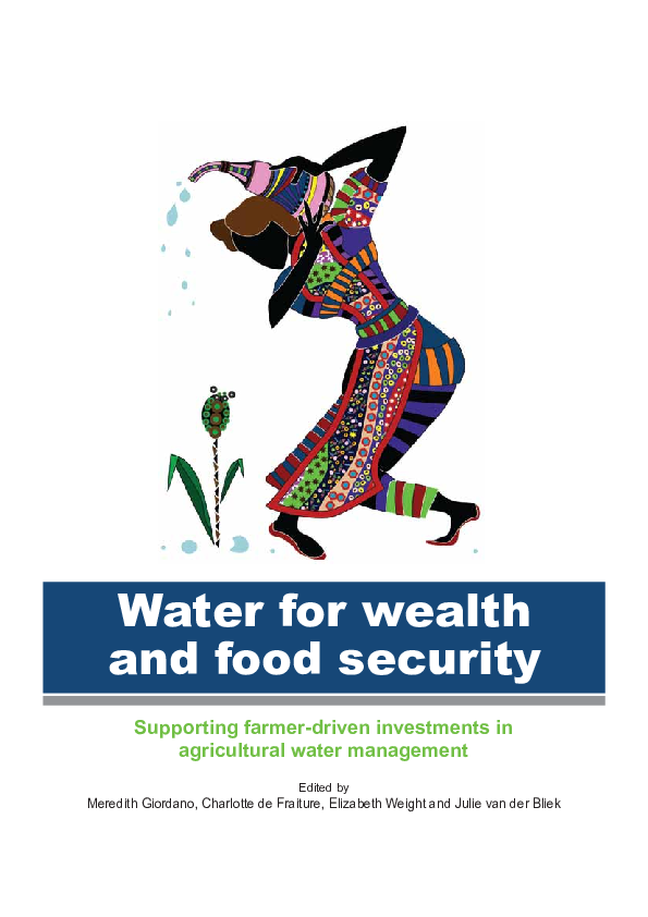 (PDF) Water for wealth and food security: supporting farmer-driven ...