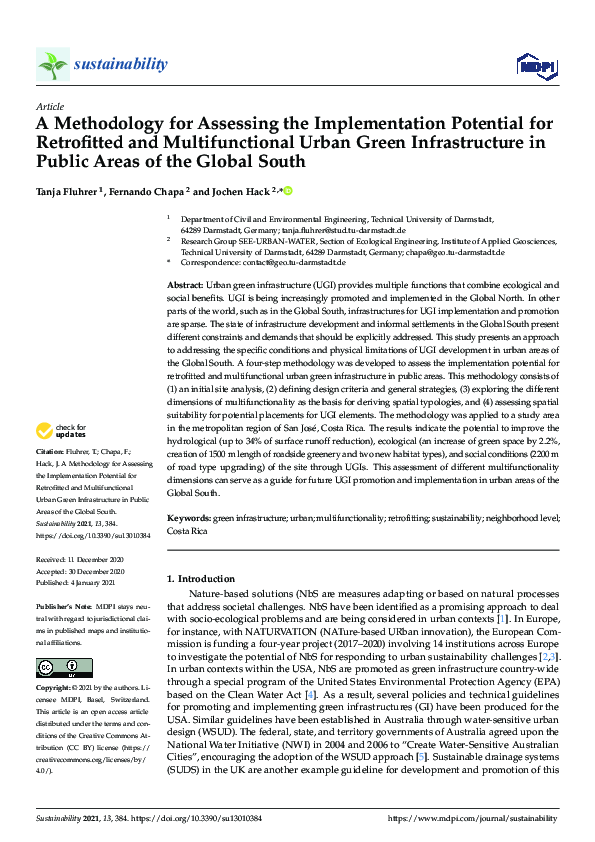 (PDF) A Methodology for Assessing the Implementation Potential for ...