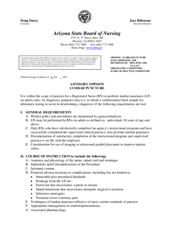 (PDF) Arizona State Board of Nursing Joey Ridenour Academia.edu