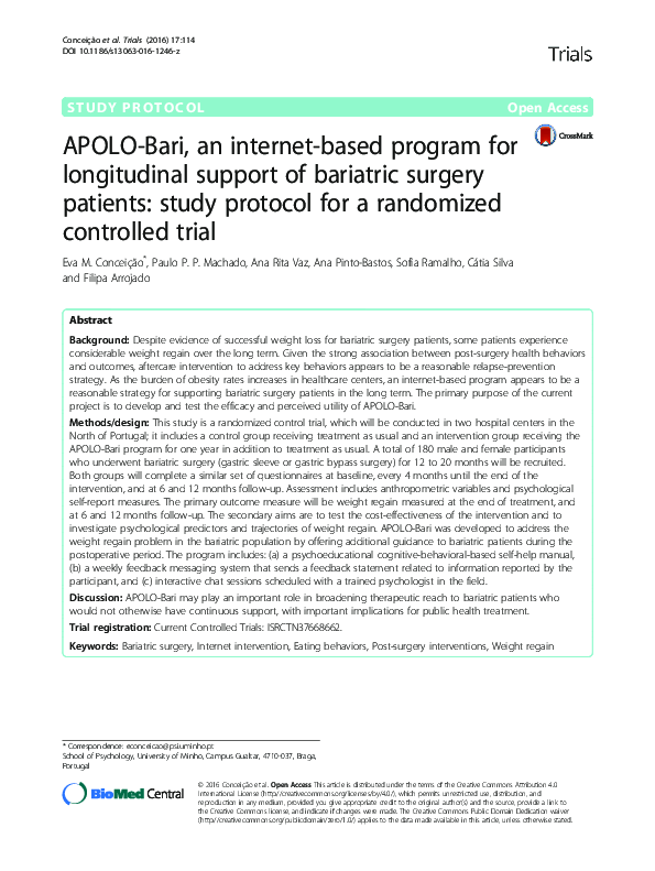 (PDF) APOLOBari, an program for longitudinal support of