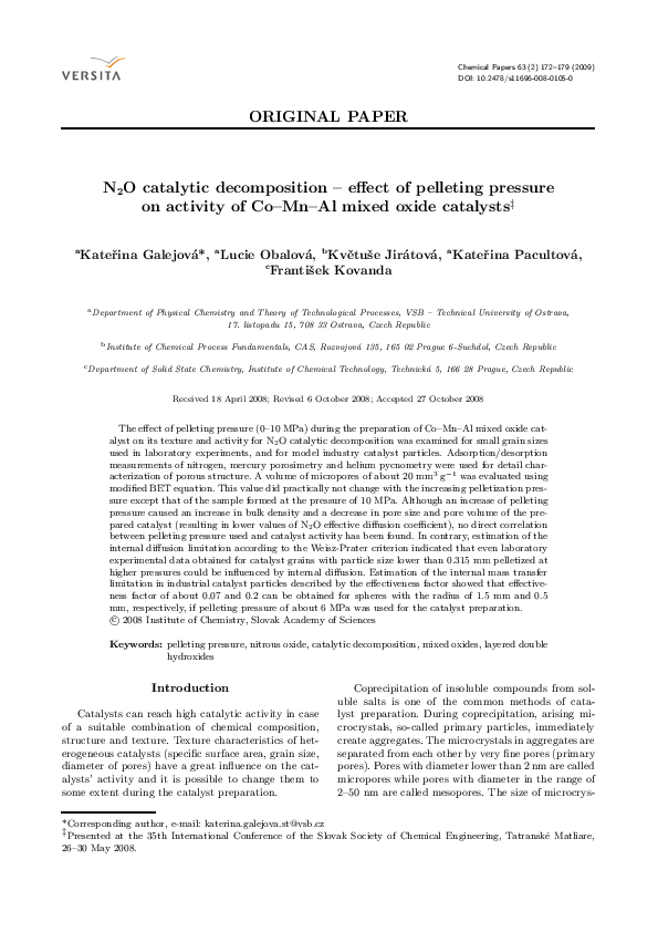 Catalyst for oxidation of alcohols picture