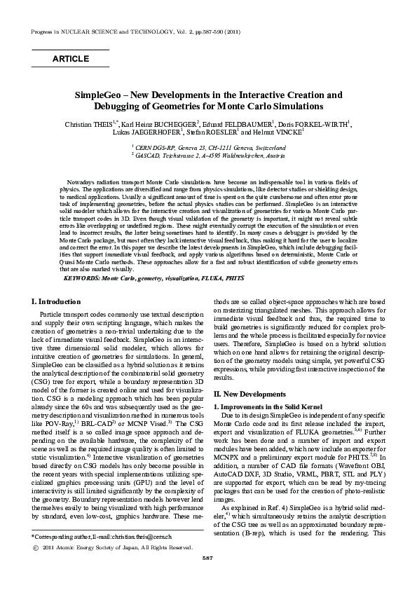 (PDF) SimpleGeo–New Developments in the Interactive Creation and ...