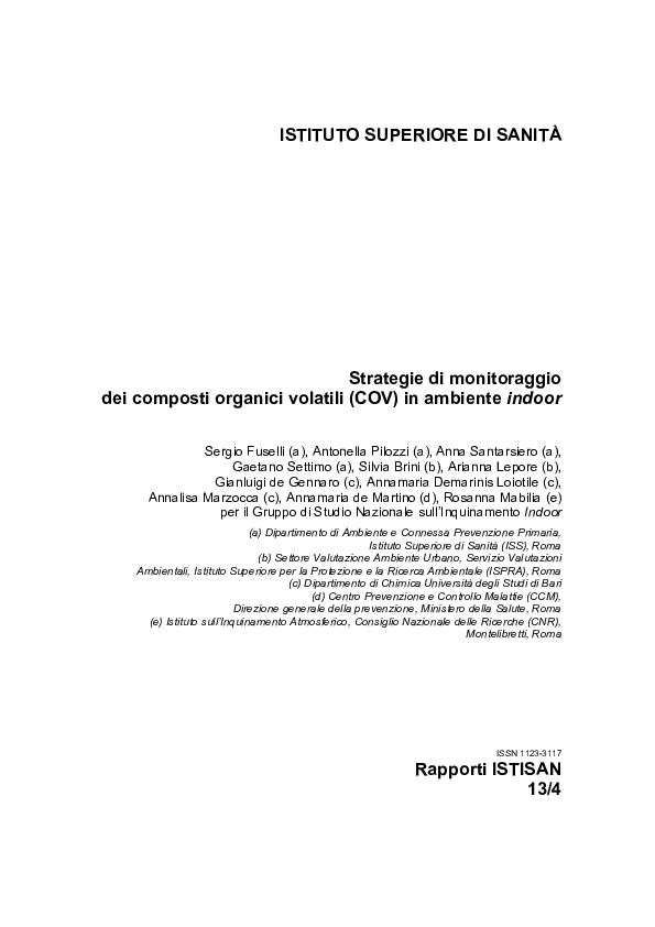 (PDF) Monitoring strategies for volatile organic compounds (VOCs) in ...