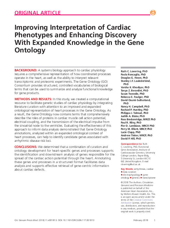 (PDF) Improving Interpretation of Cardiac Phenotypes and Enhancing ...