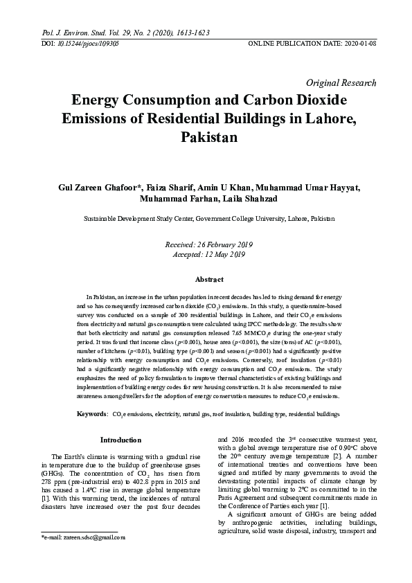 (PDF) Energy Consumption and Carbon Dioxide Emissions in Rail and Road ...