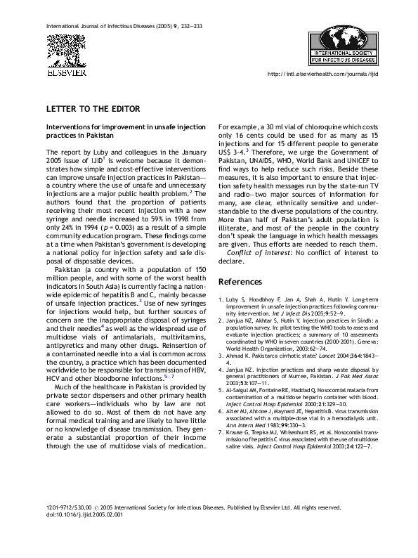 Unsafe practices essay 04 image