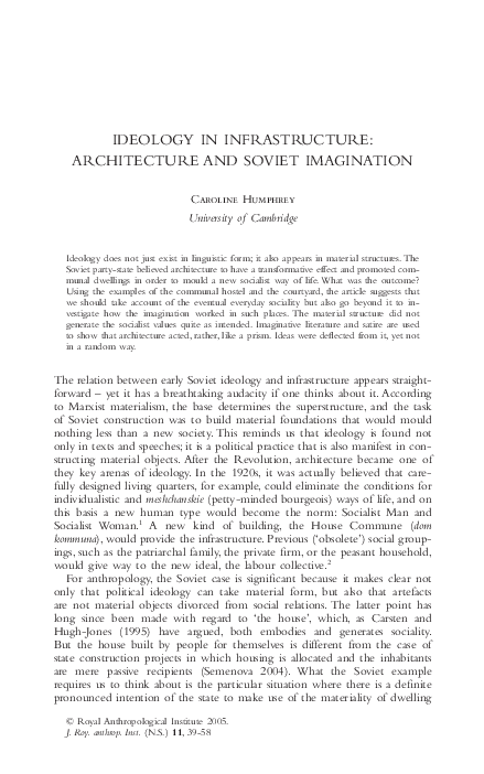PDF) Dissertation - Queuetopia: Second World Modernity And The.