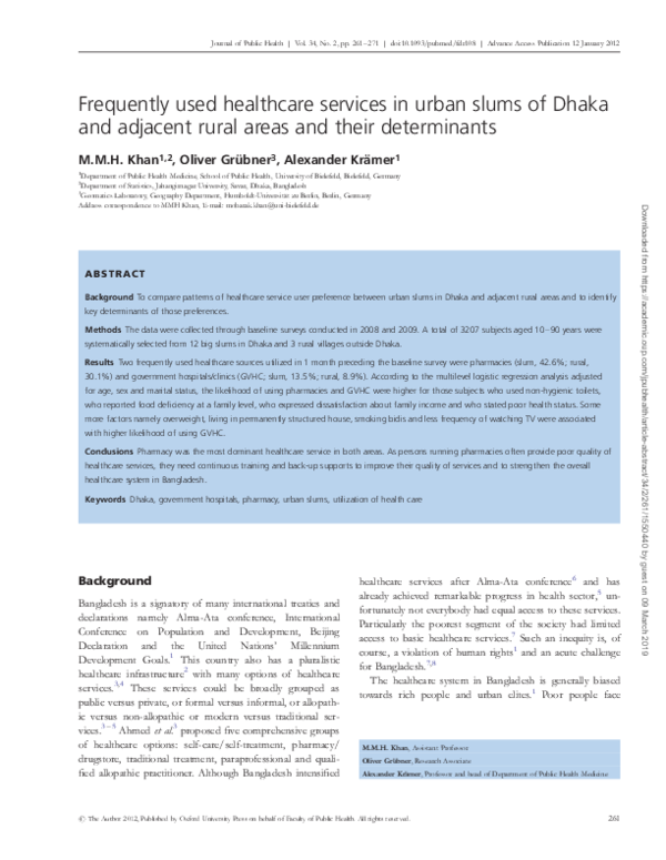 Life in slums essay picture