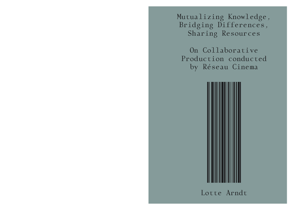 (PDF) Mutualizing Knowledge, Bridging Differences, Sharing Resources