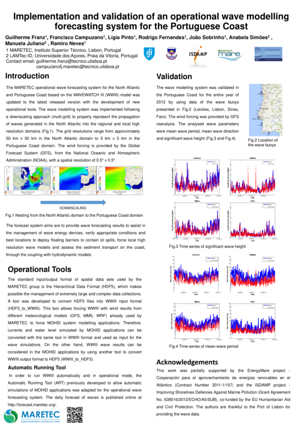 (PDF) Implementation and validation of an operational wave modelling ...