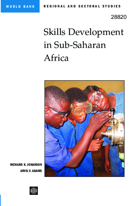 (PDF) Skills development in sub-Saharan Africa