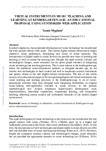 (PDF) Virtual instruments in music teaching and learning at ...