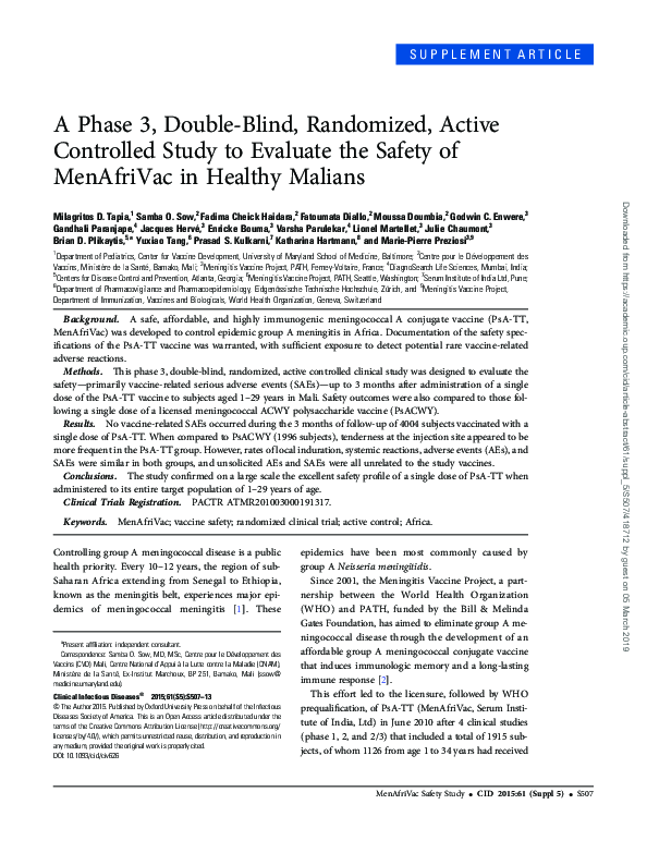 (PDF) A Phase 3, Double-Blind, Randomized, Active Controlled Study to ...