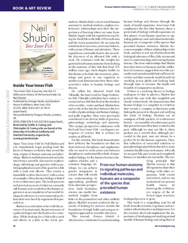 (PDF) Inside Your Inner Fish