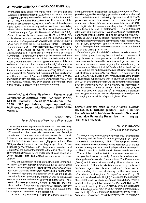 (PDF) Slavery and the Rise of the Atlantic System