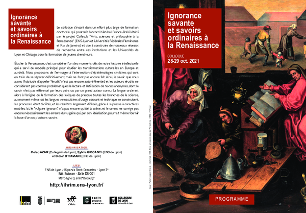 (PDF) « Non ha l’ottimo artista alcun concetto. Ignorance, inachèvement