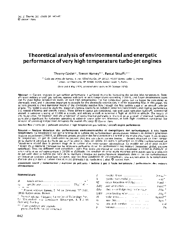(PDF) Theoretical analysis of environmental and energetic performance ...