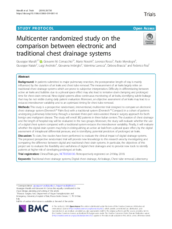 (PDF) Multicenter randomized study on the comparison between electronic ...