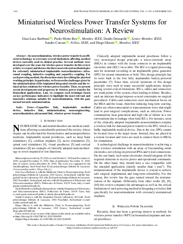 (PDF) Miniaturised Wireless Power Transfer Systems for Neurostimulation ...