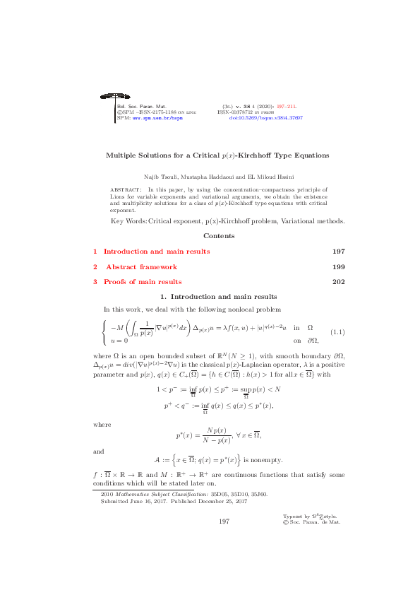 Multiple solutions for a critical $p(x)$-Kirchhoff type equations