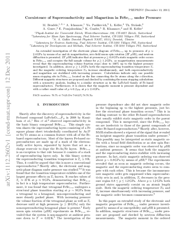 (PDF) Coexistence of superconductivity and magnetic order in YBa2Cu4O8