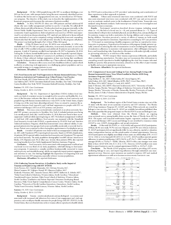 (PDF) 1317. Comparison of Access and Linkage to Care Among People ...