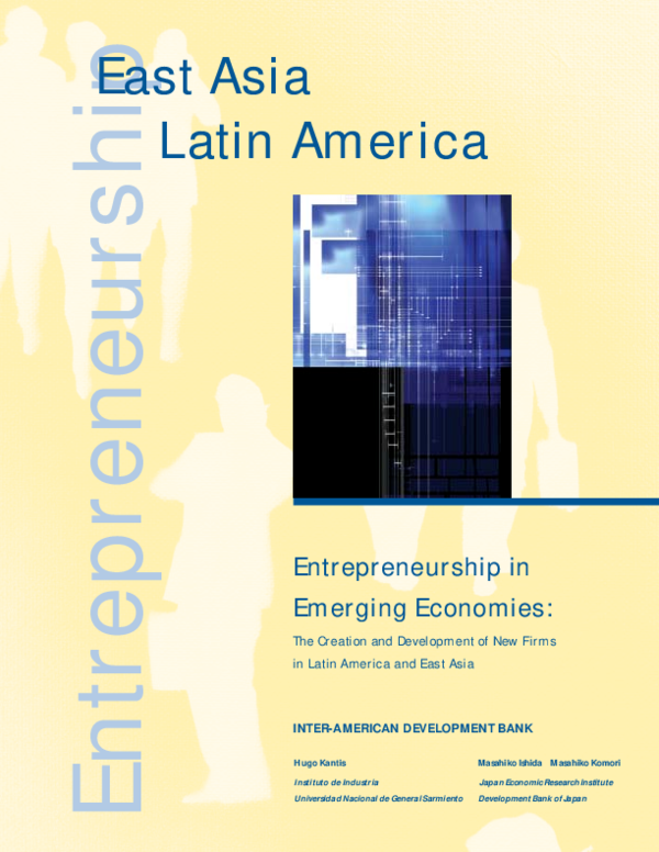(PDF) Entrepreneurship in Emerging Economies: The Creation and ...